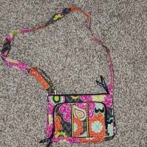 Vera Bradley Ziggy Zinnia Crossbody Purse